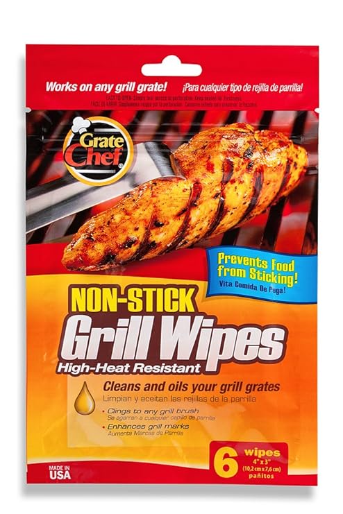 Amazon.com: rallar Chef 101 – 1200 Grill Wipes, desechables ...