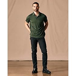 Huckberry Proof 72-Hour Merino Polo Shirt, Forest, S