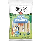 Organic Valley Stringles Bluey Organic Mozzarella String Cheese, 8 oz