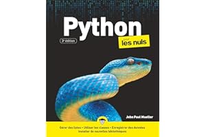 Python Pour les Nuls 3e ed (Poche micro) (French Edition)