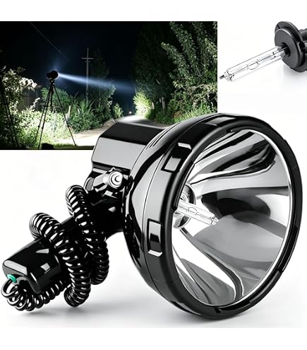 Amazon.com : Seachoice 12V Spotlight, Water Resistant, Handheld