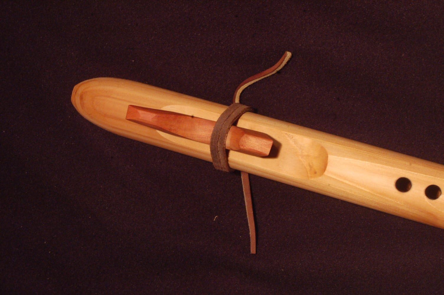 Native American Style Red Cedar Flute By Gray Fox, Key of G Minor