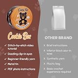 Cookie Box Bear Bruno Amigurumi Crochet Kit – Beginner Starter Gift Set view 9