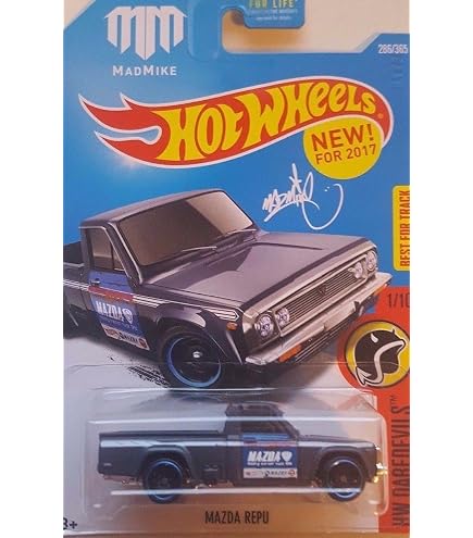 Hot Wheels Mazda RX-3 Blanche - Édition Drift 5/5 - Modèle 1:64 - Collection 137/250
