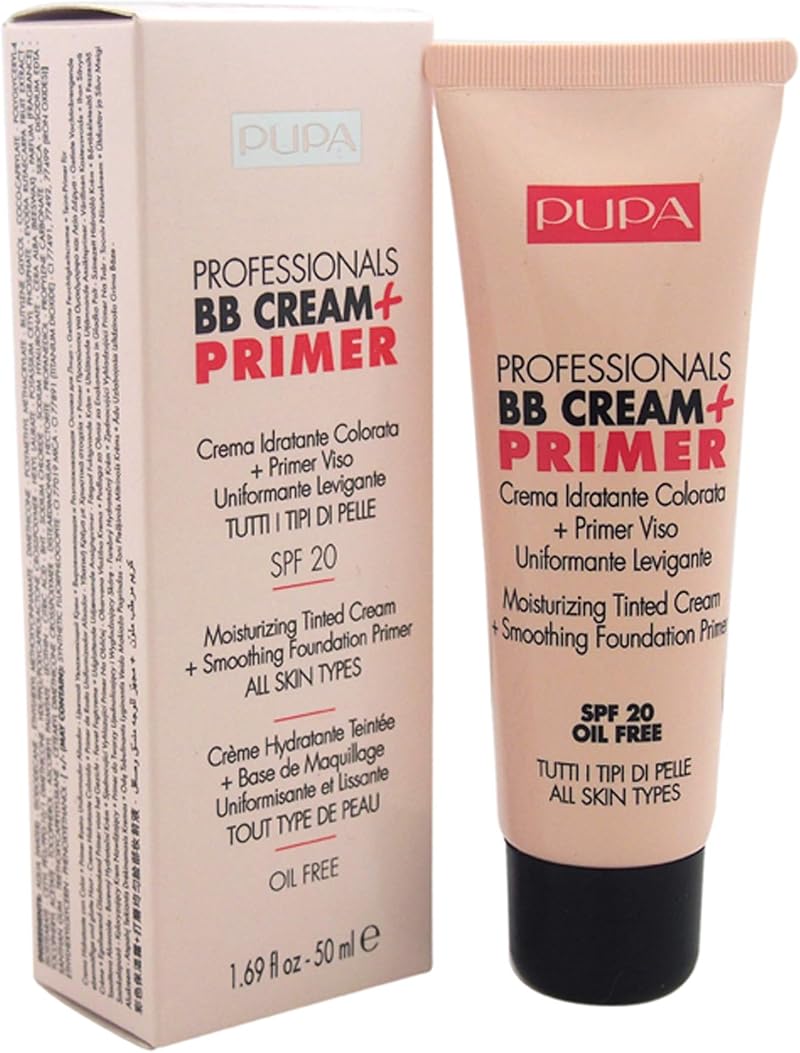 PUPA Milano BB Cream + Primer Nude 50 ml SPF 20