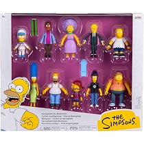 The Simpsons 2.5 Inch Figure Springfield City Multipack, Figures