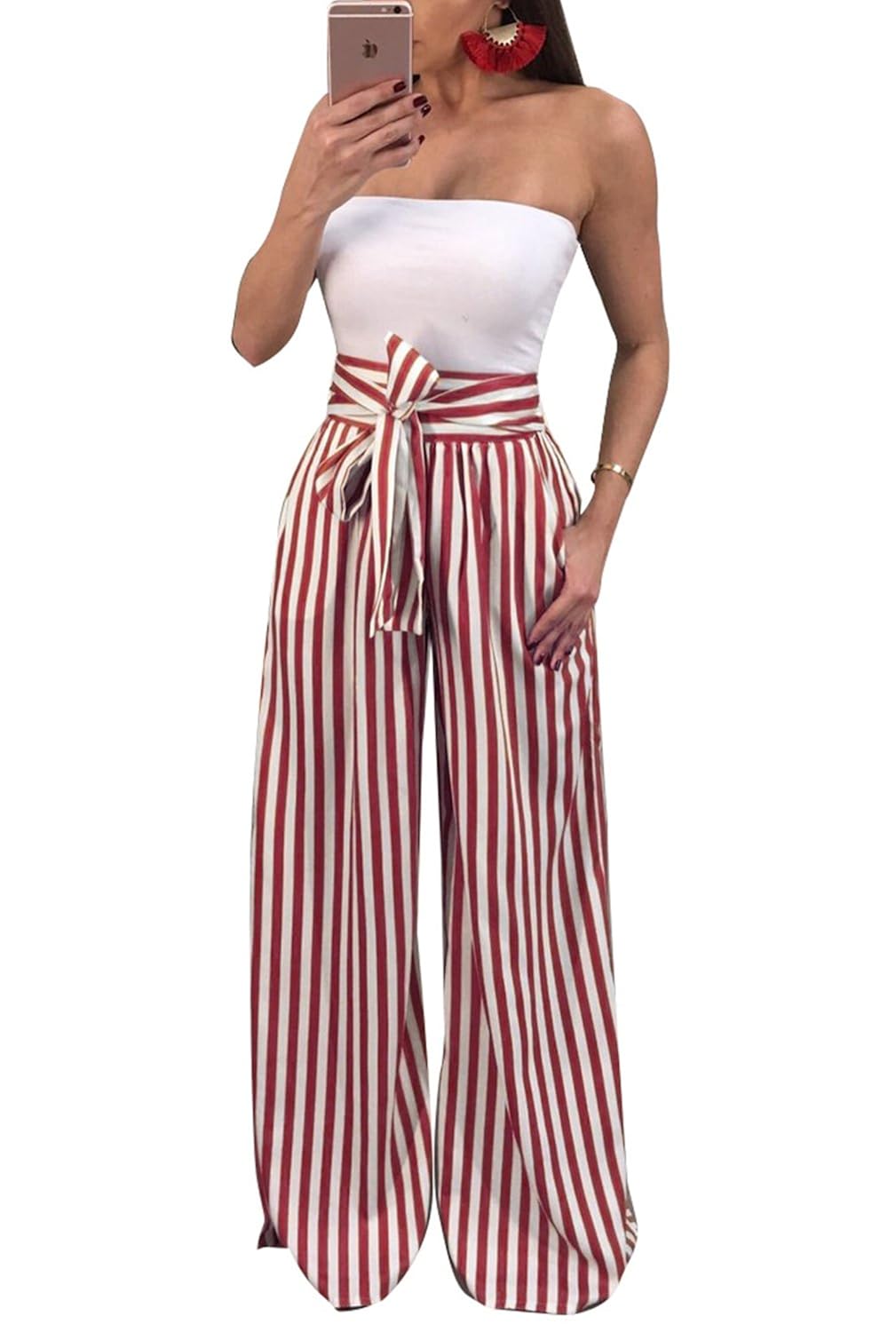 high waisted tie dress pants