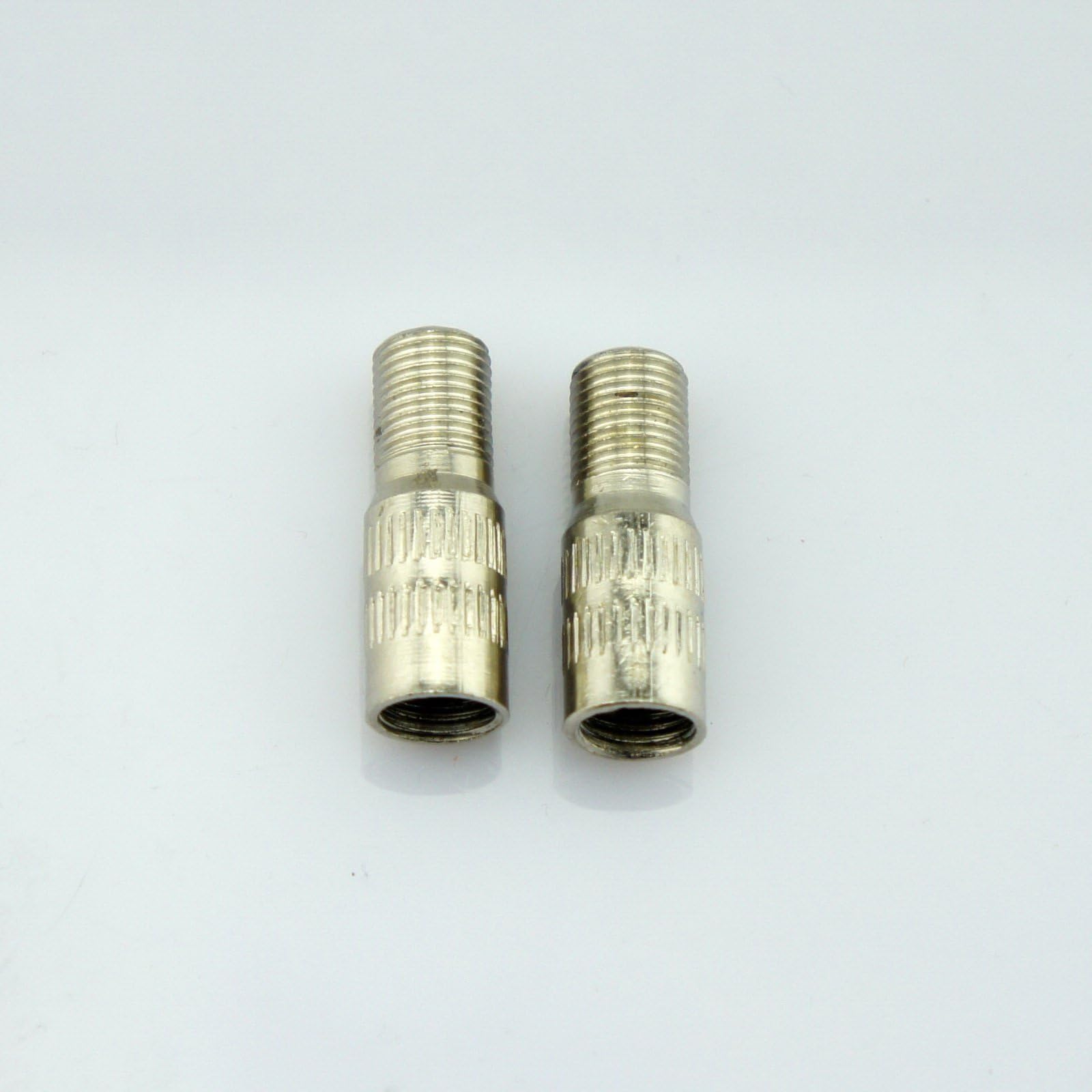 WLS 2 Car Vehicle Bike Motorcycle Copper Tire Valve Extension Adaptor Cap 25mm