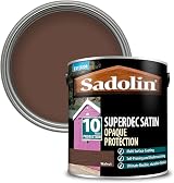 Sadolin Superdec Opaque Wood Protection 1L Super White Satin Exterior view 6