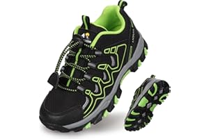 UOVO Boys Shoes Boys Tennis Running Sneakers Waterproof Hiking Shoes Kids Outdoor Fashion Sneakers Slip Resistant (Big/Little Boys)