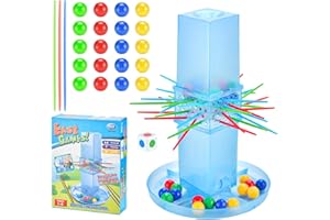 Kerplun-k Game | Stick Games for Kids with Beads | Fast Fun Pull Sticks Game | Fast Fun Pull Sticks, Easy to Learn Stick Pull