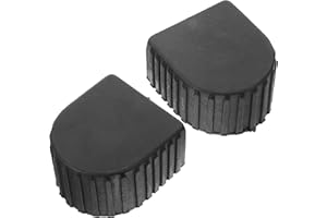 VOSAREA Extension and Telescopic Ladder Aluminum Alloy Protective Caps 2Pcs Sturdy Construction for Home