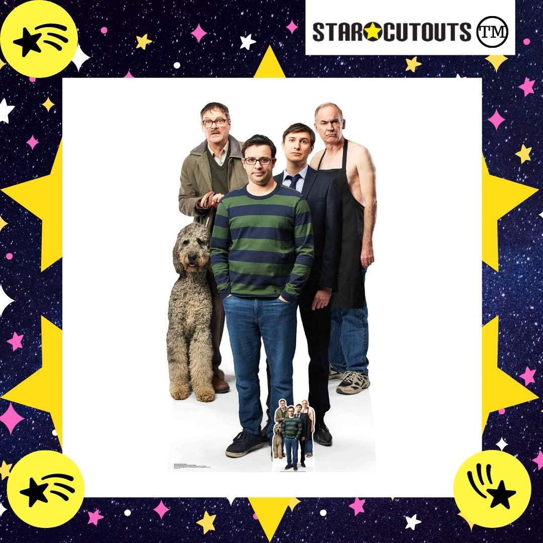STAR CUTOUTS SC1634 Friday Night Dinner Family Jonny, Adam, Jim & Dad Lifesize Cardboard Cutout - Image 4