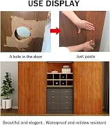 DUDUA 5M Woodgrain Duct Tape Wood Effect Repair Adhesive Antique Oak Furniture view 6