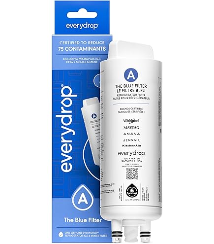 EveryDrop by Whirlpool 冷蔵庫用フィルターEDR1RXD1 EDR1RXD1 by Whirlpool - everydrop® Refrigerator Water Filter 1