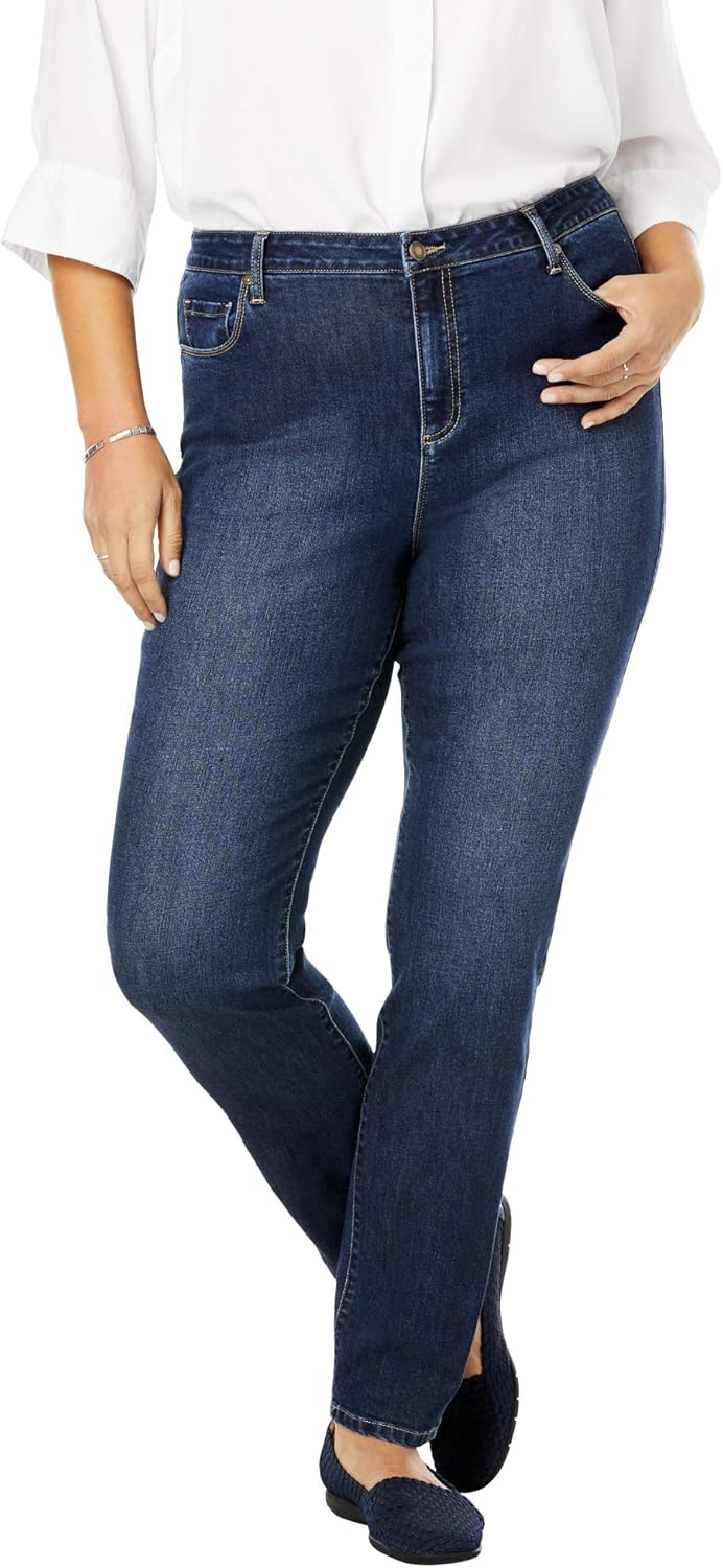 woman within blue jeans