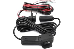 Taukealugs Winch Hand Remote Controller with Ergonomic Grip and Control Socket Assembly for ATV UTV Winch