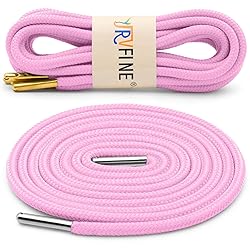 YJRVFINE Athletic Round Shoe Laces: 2 Pairs 39 Inch