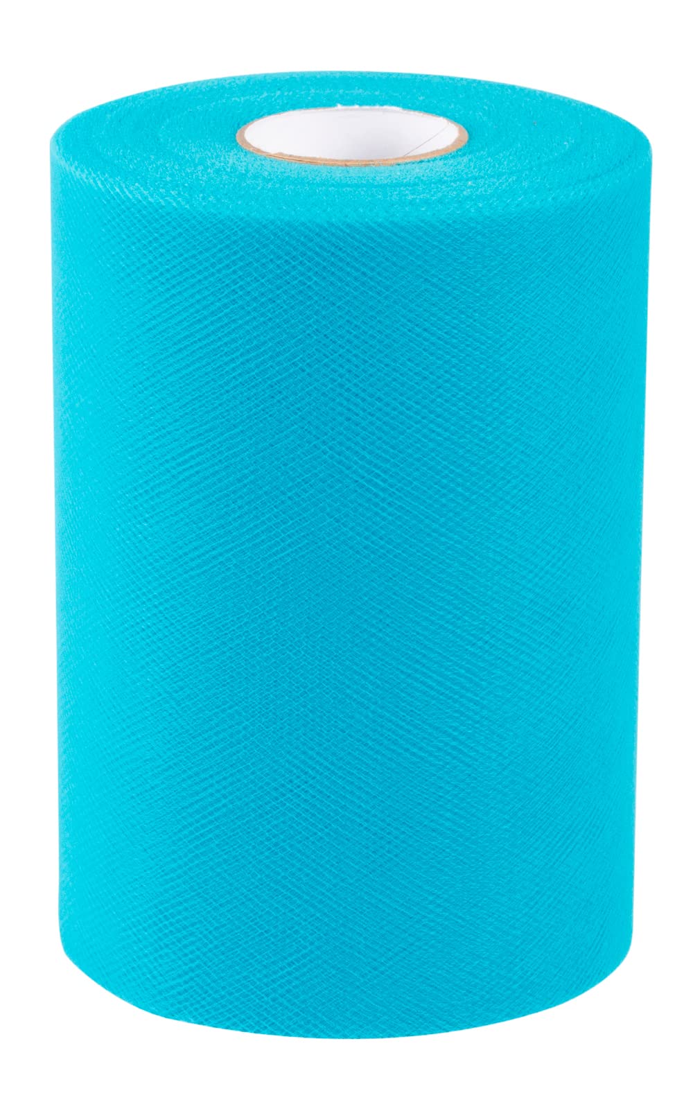 Joycrosso Tulle Fabric Rolls 15cm x 91M (100 Yds) Organza Tulle Polyester Netting Spool for Wedding Decorations Gift Baby Shower Crafts DIY Tutu Skirt-Soft & Drape (Turquoise)