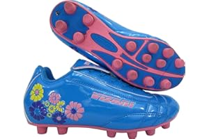 Vizari Blossom FG Soccer Shoe for Toddler/Little Kid | Synthetic Leather, Machine Washable, Unique Graphics, Comfortable Design, Durable Rubber Outsole (Toddler/Little Kid)