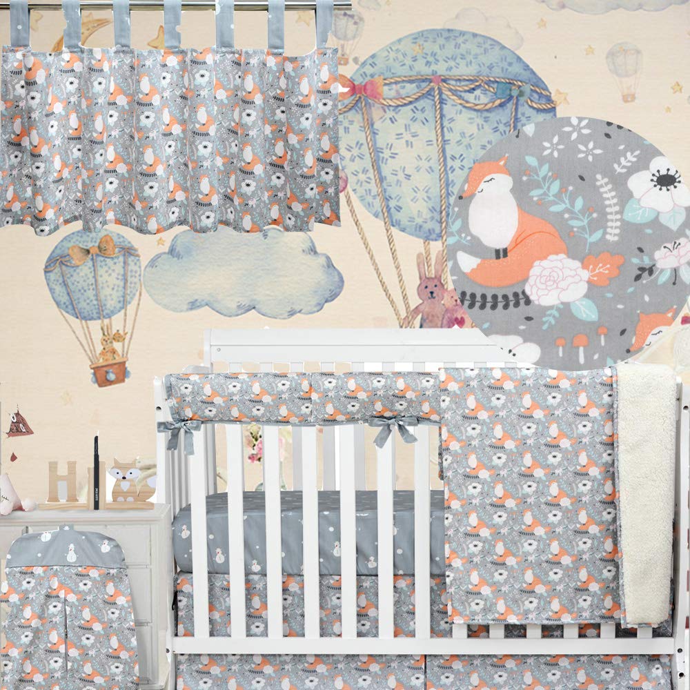 christmas crib bedding