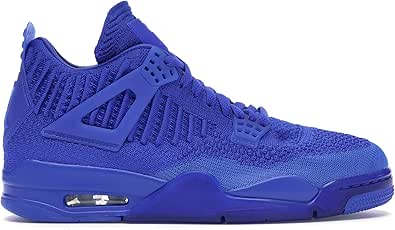 Amazon.com | Nike Air Jordan 4 IV Retro Flyknit Royal Blue AQ3559-400 US Size 8 | Basketball