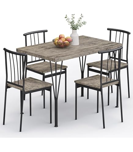 Corner Dining Table Set Dining Table Set For 4, Piece Metal