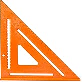 Swanson Tool Co., Inc Swanson Tool Co T0701 12 inch Orange Composite Speedlite Speed Square Layout Tool, made of High Impact