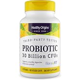 Healthy Origins Probiotic 30 Billion CFUs, 60 Veggie Caps