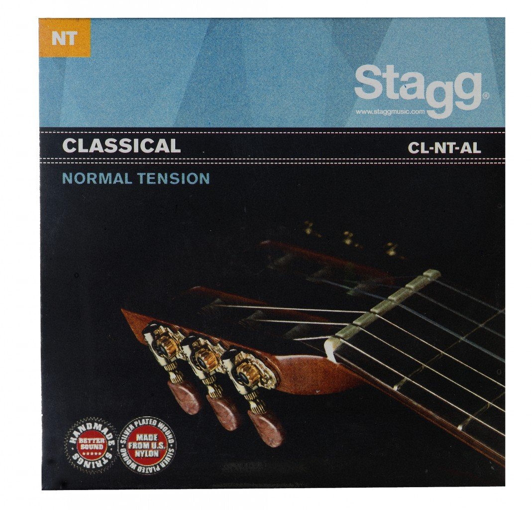 Stagg Nylon/Silver Plated Wound Set of Strings for Classical Guitar