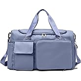 Supercenter Gym Bag, For Both Men and Women, Foldable, With Shoe Compartment and Wet/Dry Compartment