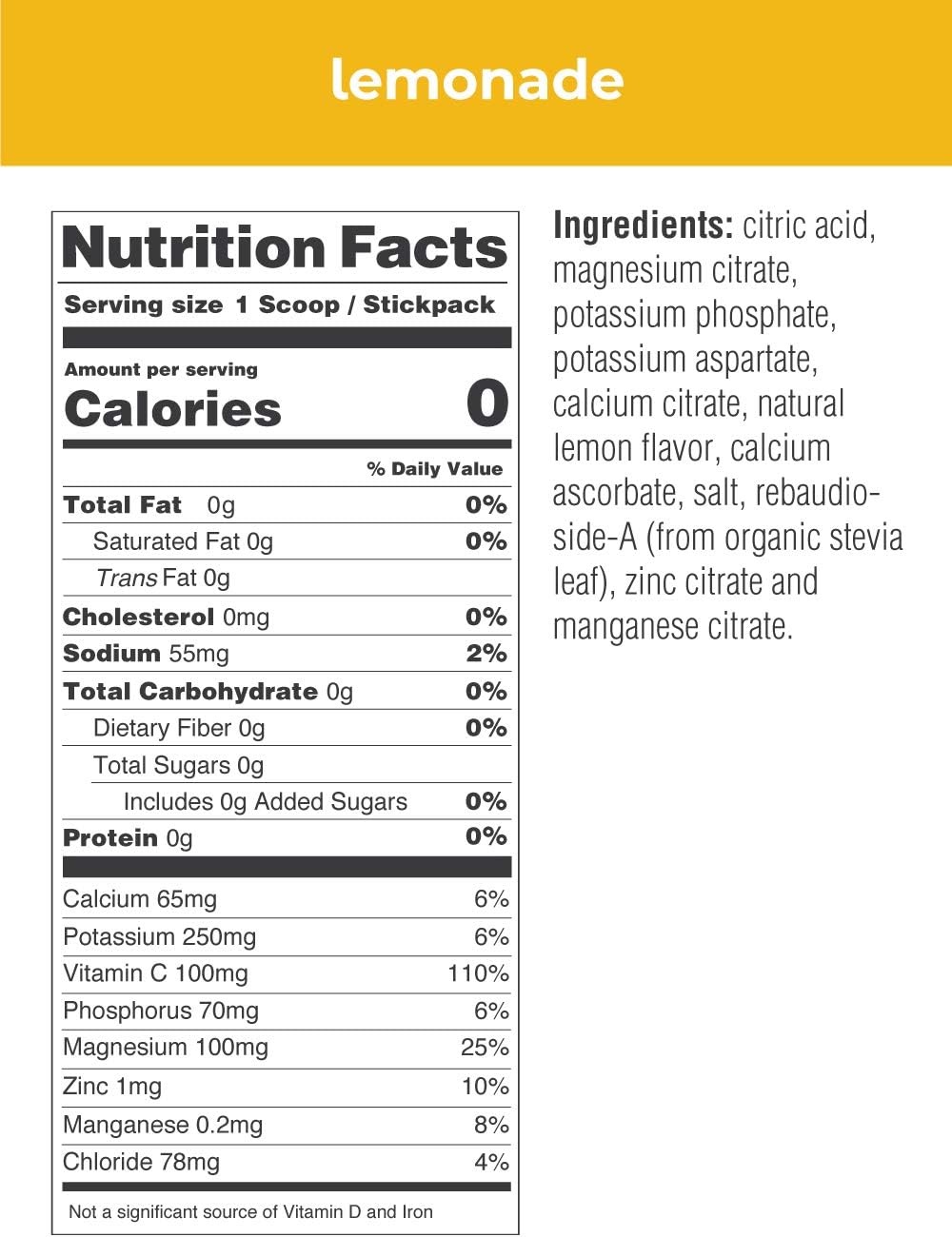 Ultima Replenisher Electrolyte Hydration Powder, Lemonade, 90 Serving Canister - Sugar Free, 0 Calories, 0 Carbs - Gluten-Free, Keto, Non-GMO with Magnesium, Potassium, Calcium: Health & Personal Care