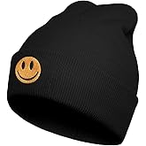 Koesnbre Funny Beanies Hat, Men's and Women's Winter Warm Black Fashion Cool Embroidered Knit Hat