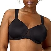 Playtex Womens Underwire Bra, Dreamwire Plus-Size Bras Available, Convertible Straps, Moisture-Wicking, 4810
