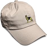 Custom Soft Baseball Hat Embroidered Dad Hat German Shepherd Dog B Embroidery Men & Ladies Baseball Cap