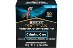Purina Pro Plan Veterinary Supplements Calming Care Powdered Dog Calming Probiotic - 1 g Sachet (30 Pack)