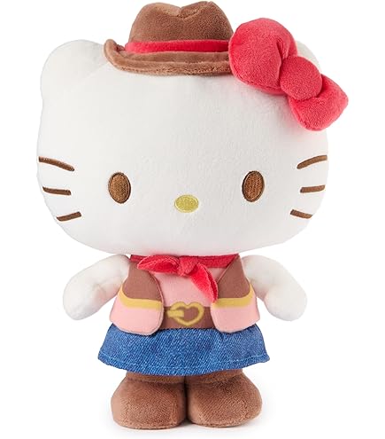 Simba Peluche Hello Kitty 20 Cm | Super Style Con 4 Modelos Sorpresa | Suave Y Apto Desde El Primer Mes | Licencia Oficial