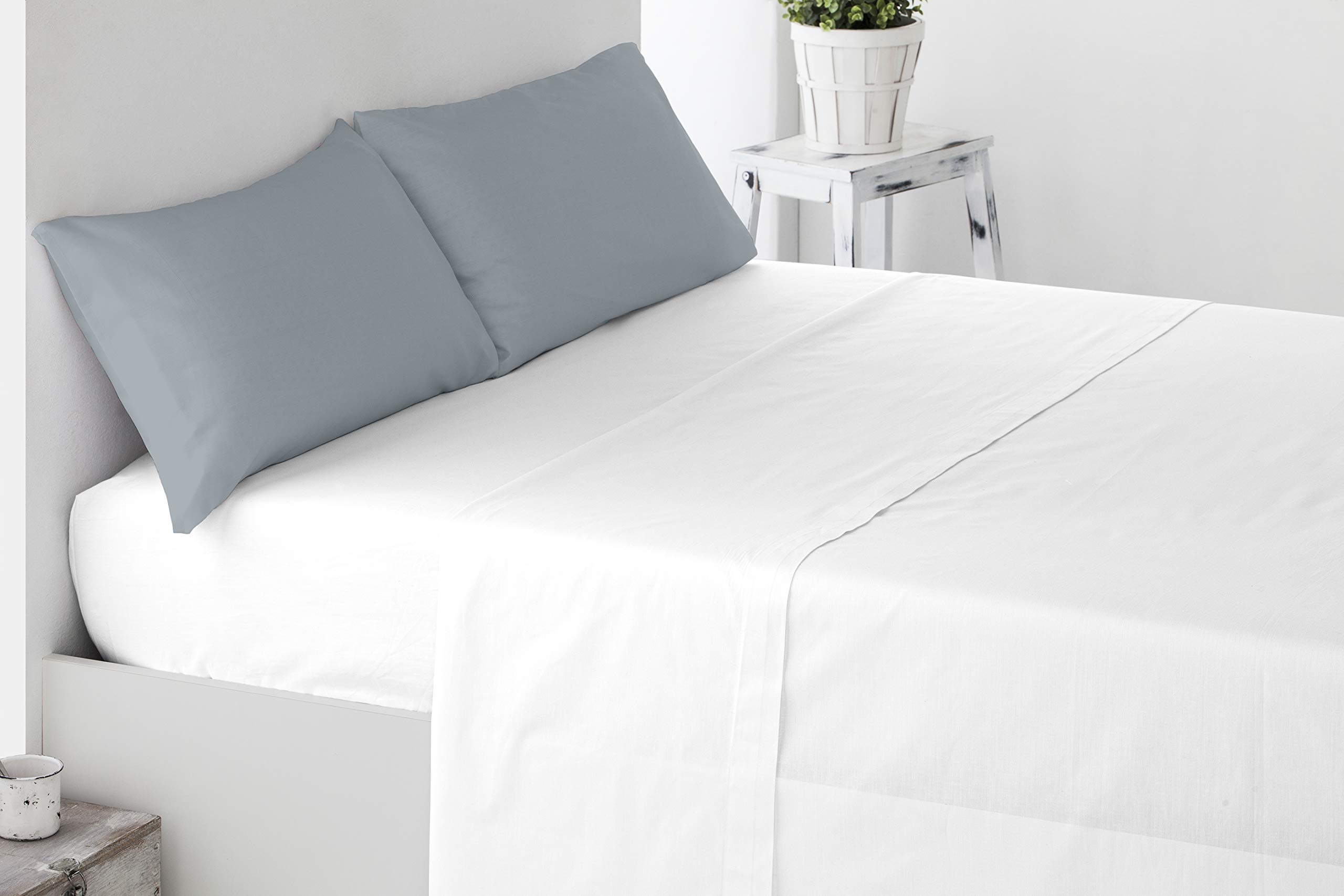 Miracle Home. Pillowcases, 2 pieces, 70 x 50. Bed 135, Grey — image 1