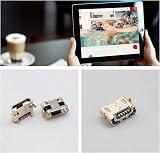 ECSiNG 5pcs Micro USB Charging Port Dock Connector for Huawei MediaPad T3 view 4
