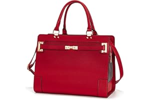 MINSONG Fashion Pet Carrier Dog Cat Carrier Purse Soft-Sided Leather Handbag Pet Tote Bag for Small Dogs Puppy and Cats TSA Airline Approved (Red)