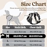 rabbitgoo Dog Harness Medium with Front Back Clips Reflective Padded view 2