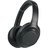 SONY WH1000XM3 Bluetooth Wireless Noise Canceling Headphones, Black WH-1000XM3/B (Renewed)