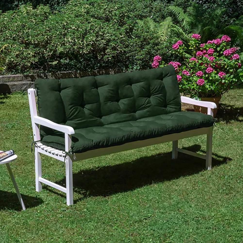 Mm Cdz Outdoor Patio Swing Bench Cushion Thicken Large Garden Sofa Pallet Cushions Replacement Chair Seating Pad For Indoor Outdoor Furniture No Chair Green 100x100x10cm 39x39x4inch Amazon Co Uk Garden Outdoors