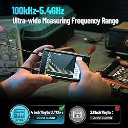 SeeSii TinySA Ultra+ ZS406 Spectrum Analyzer, 4.0