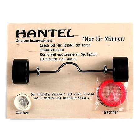 Cera & Toys® Hantel *Nur für Männer!*