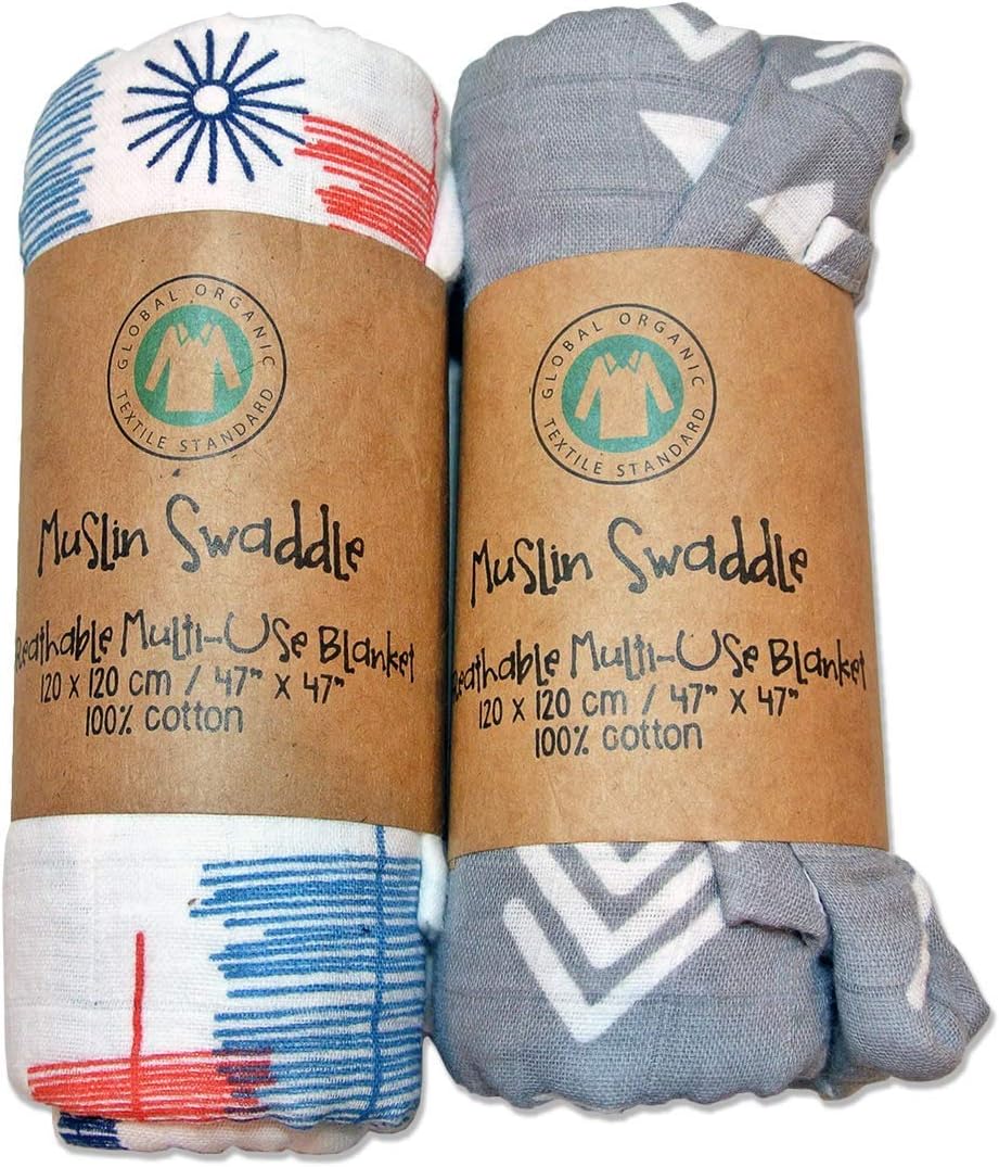 organic muslin swaddle