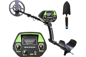 TECLUNG Metal Detector for Kids & Adults, Waterproof Gold Detectors with Higher Accuracy for Treasure Hunt, Adjustable Kids Metal Detector, 2 Modes, 8" Search Coil for Detecting Gold, Coin