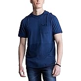 Buffalo David Bitton Mens Short Sleeve French Terry Hoodie