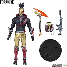 McFarlane- Epic Games Collection Day & Date Figura de Acción Red Strike Day&Date, Multicolor (10805-7) 