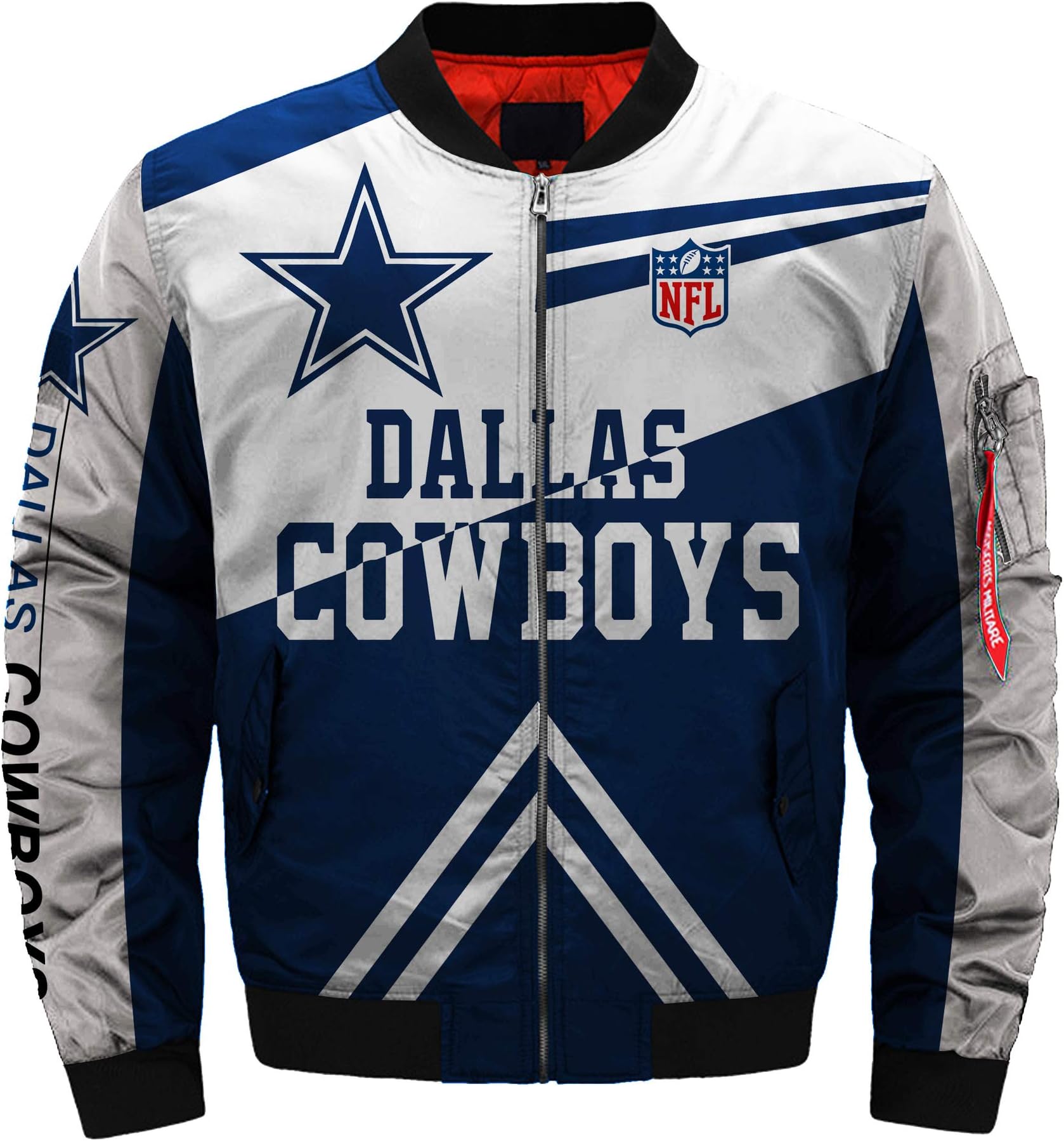 NFL Football Jacket Rugby Jacket Mens Outdoor Sports Lightweight Jackets Coat
